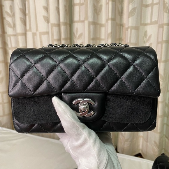 Brand new 24C chanel mini rectangular with silver hardware. - Picture 2 of 15